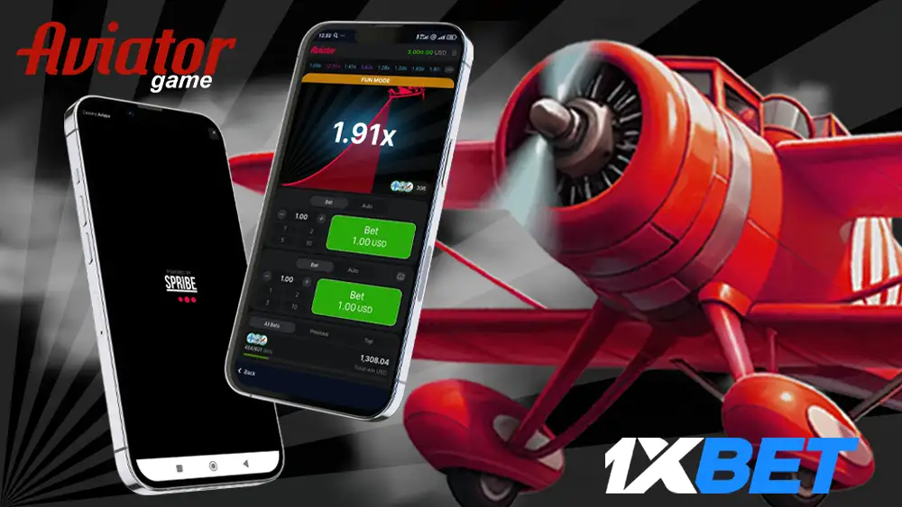 1xBet website and 1xBet Aviator download in the app