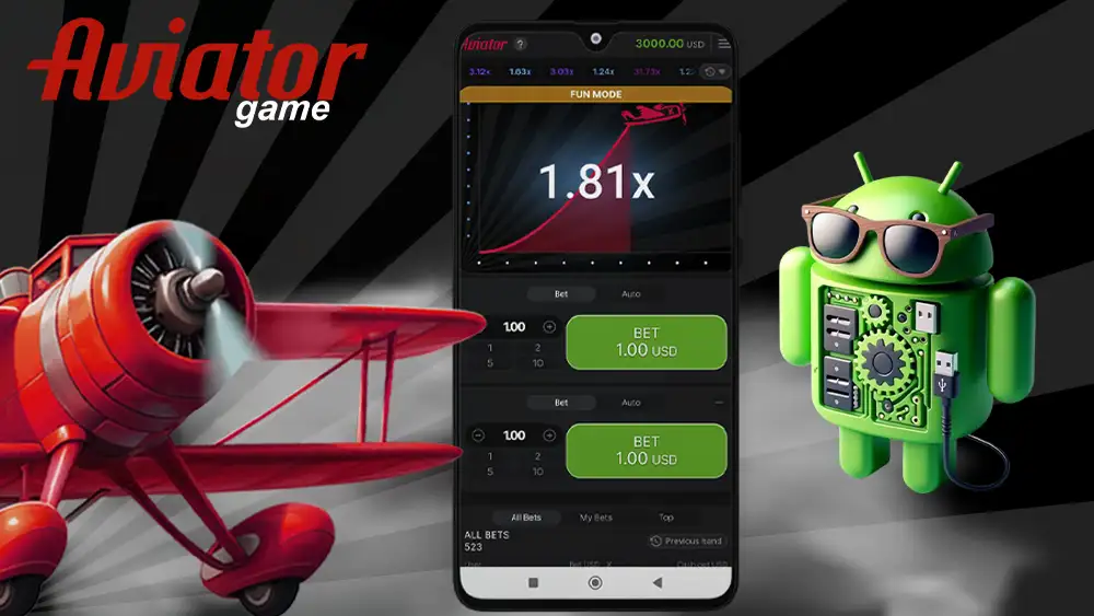 Aviator App on Android