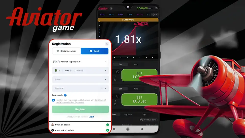 Aviator Sign Up